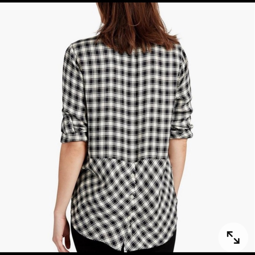 Lucky Brand Boyfriend Flannel, Sz XL